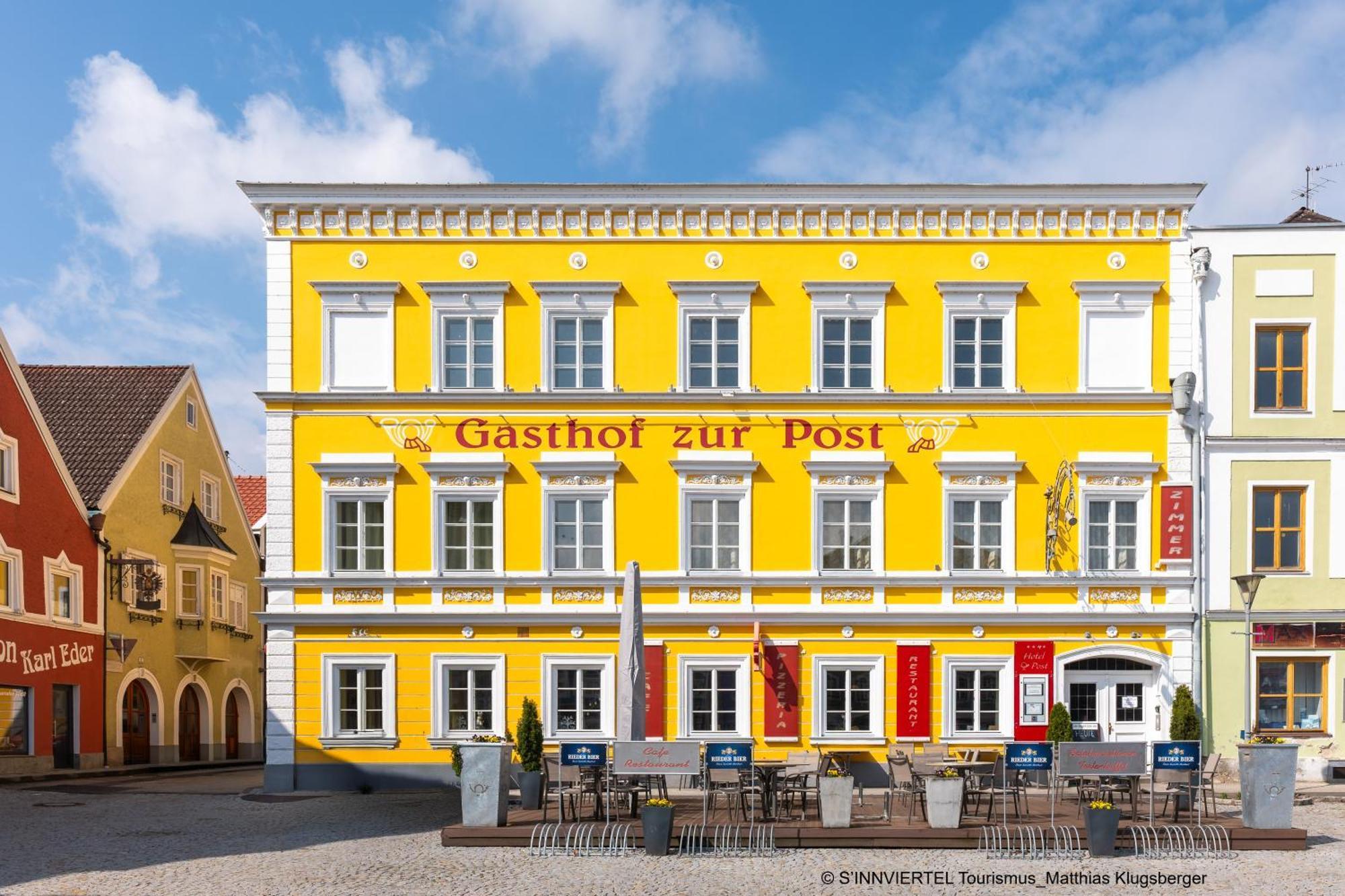 Hotel Gasthof Zur Post Obernberg am Inn Eksteriør billede