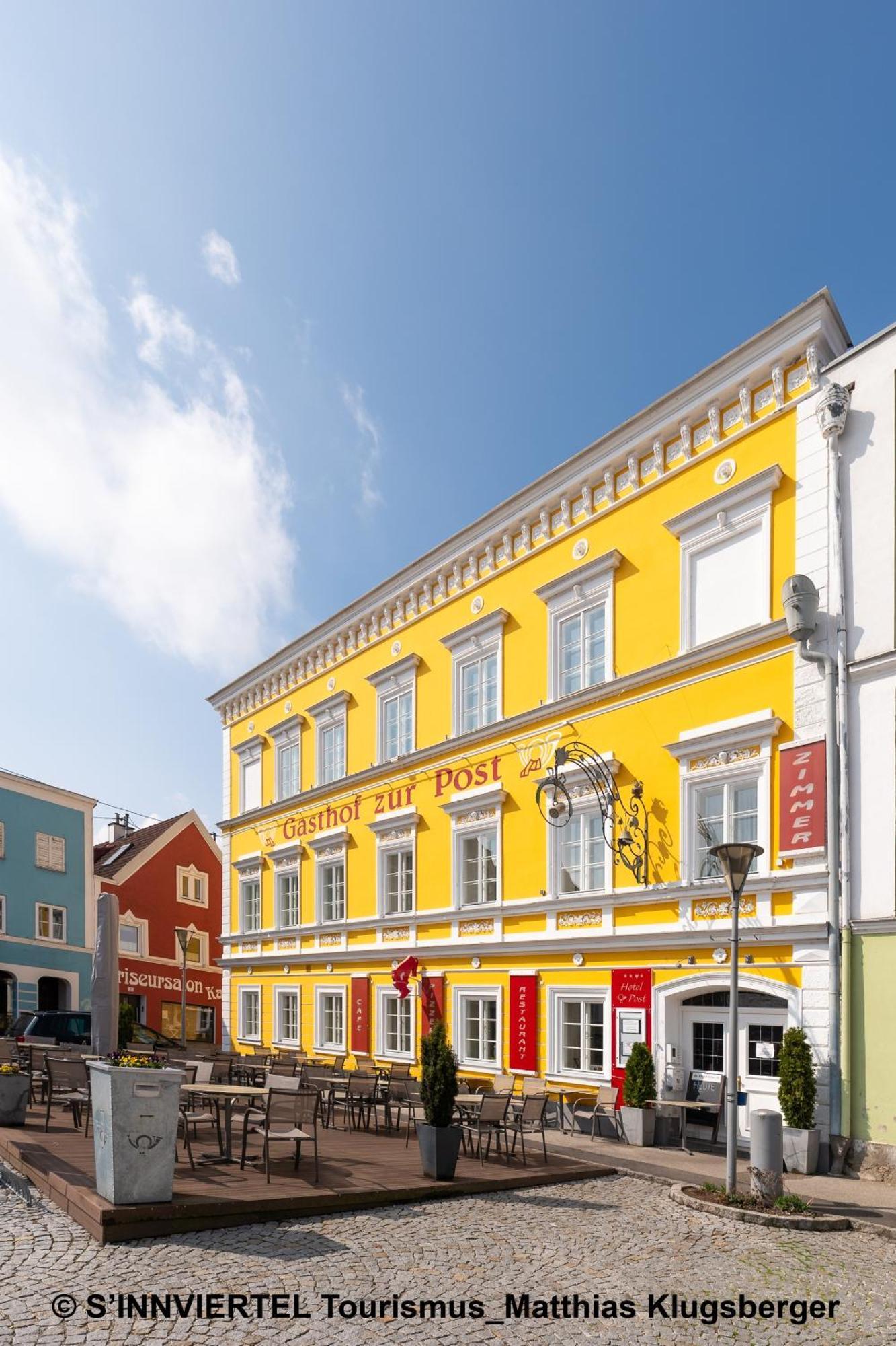 Hotel Gasthof Zur Post Obernberg am Inn Eksteriør billede